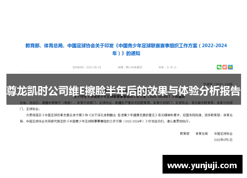 尊龙凯时公司维E擦脸半年后的效果与体验分析报告