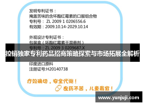 控销独家专利药品招商策略探索与市场拓展全解析